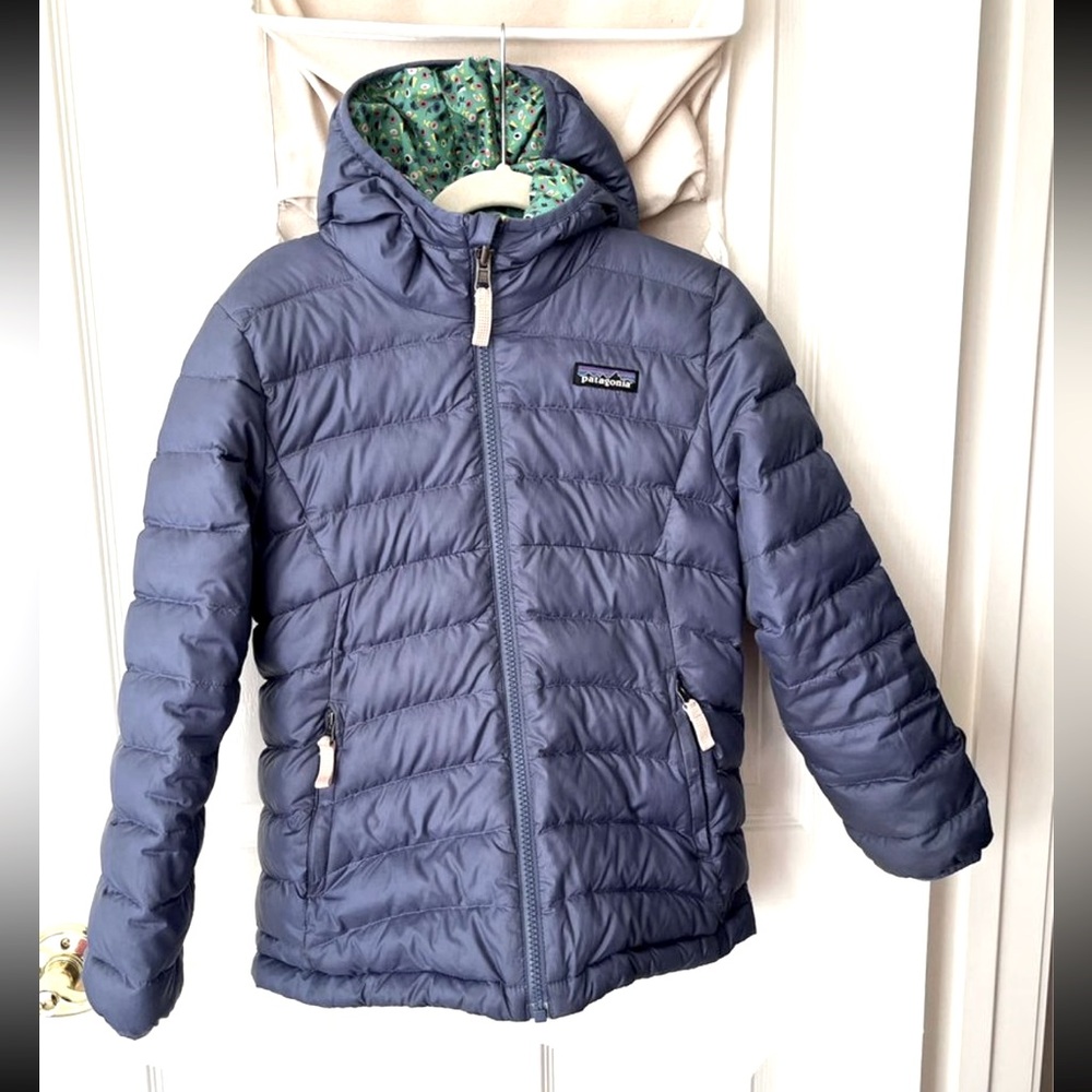 Girls Patagonia Reversible Down Jacket